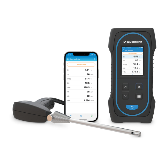 sauermann SI-CA 030 Quick Start Manual