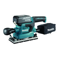 Makita DBO382Z Instruction Manual