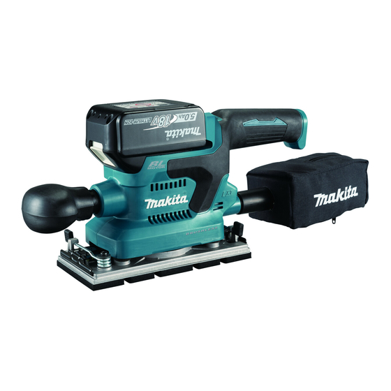 Makita DBO382 Instruction Manual