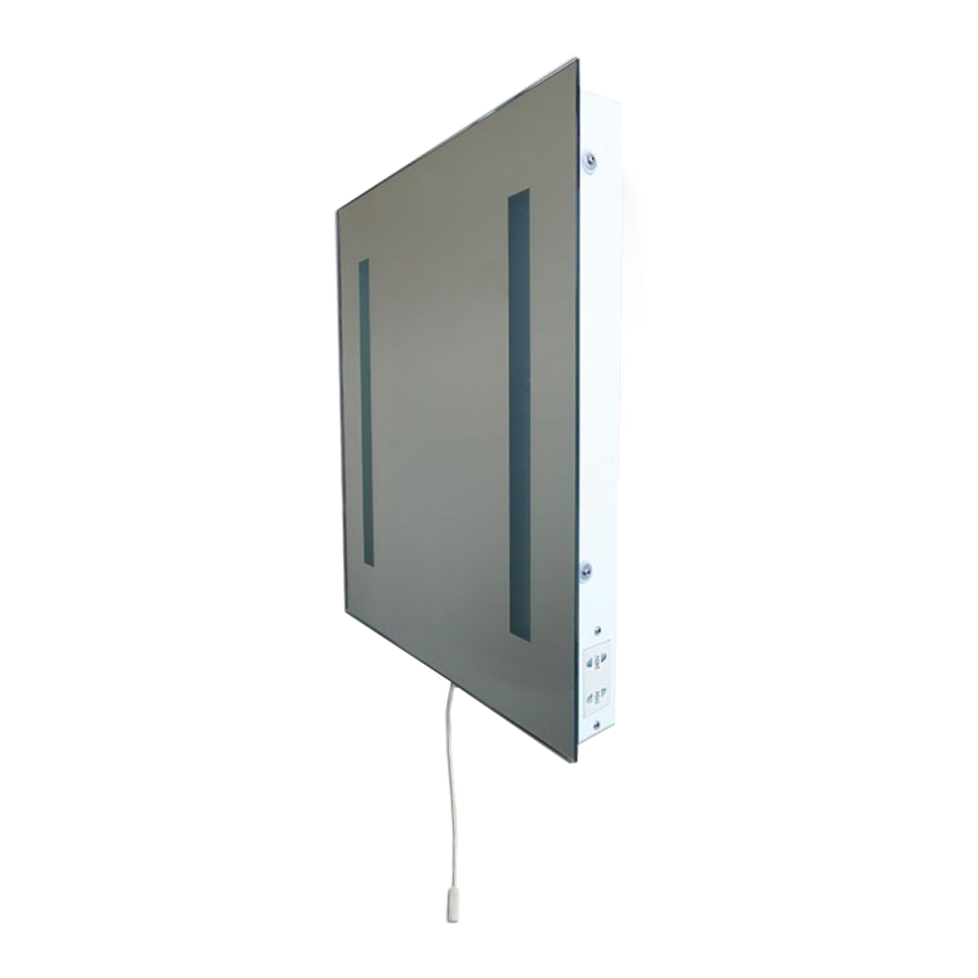 Eterna LEDMIRROR - Mirror Light With Voltage Shaver Socket Installation Manual
