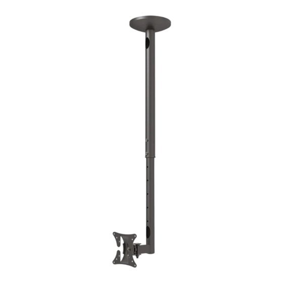 NewStar Neomounts FPMA-C050BLACK Instruction Manual