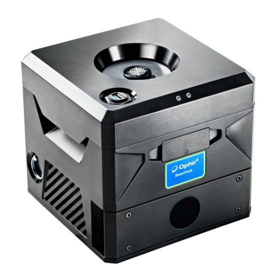 MKS Ophir BEAMPEEK SP90609 User Notes