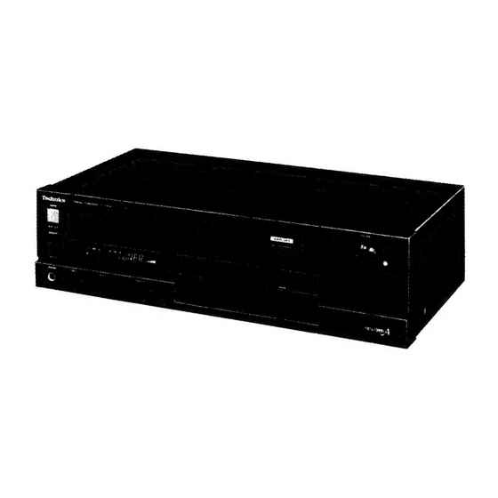 Technics SU-Z980 Service Manual