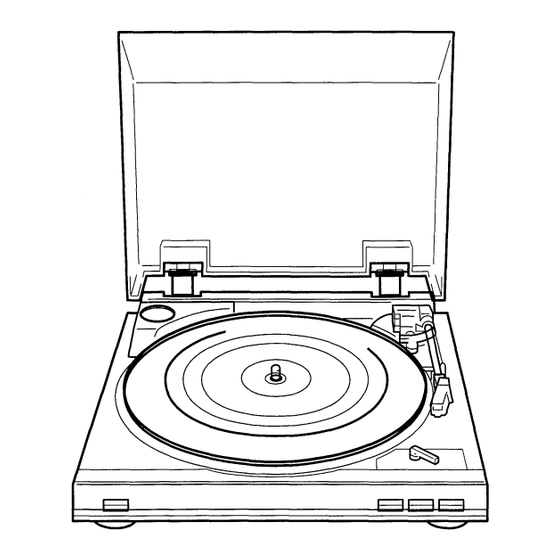 Audio Technica AT-PL50 Installation And Operation Manual