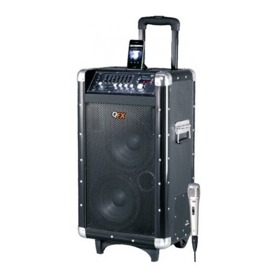 QFX PBX-2080 BLK User Manual