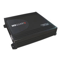 MB QUART FORMULA FX1.1000 Installation Manual