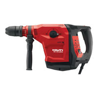 Hilti TE 70-AVR Operating Instructions Manual
