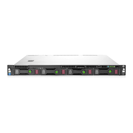 HP ProLiant DL60 Gen9 User Manual