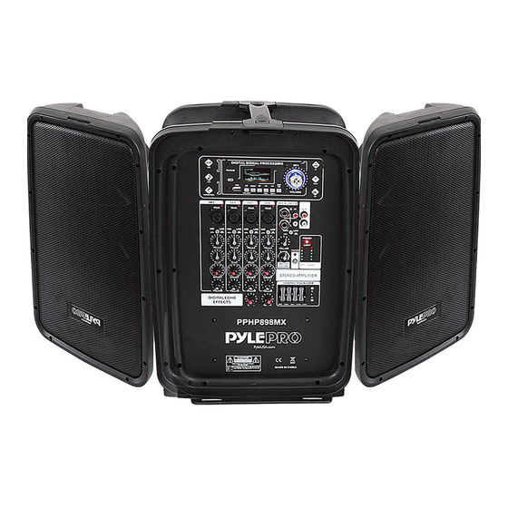 Pyle PPHP898MX Manual