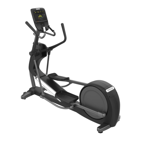 Precor Experience EFX 700 Series Getting Started Manual
