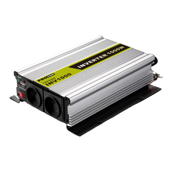 pro user INV150 Manual