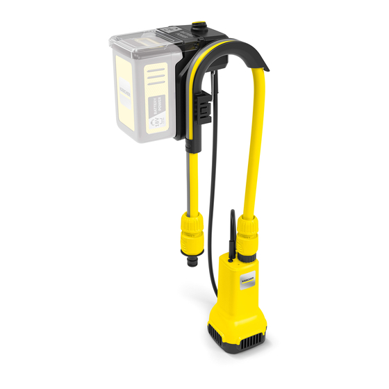 Kärcher BP 2.000-18 Barrel Manual