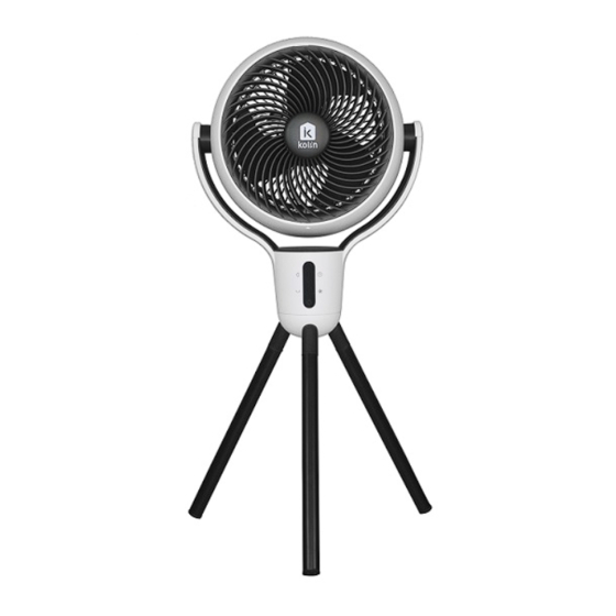 User Manuals: Kolin KCF-10TRD Air Circulator Fan