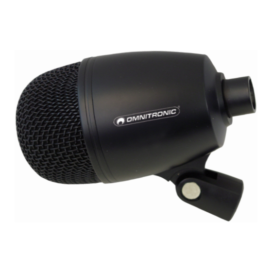 Omnitronic KDM-500 User Manual