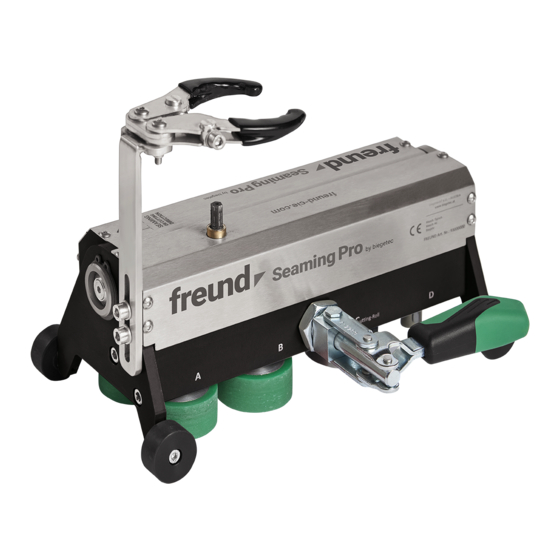 Freund Seaming Pro User Manual