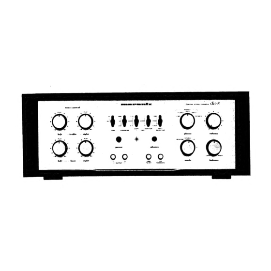 Marantz SC-8 Service Manual