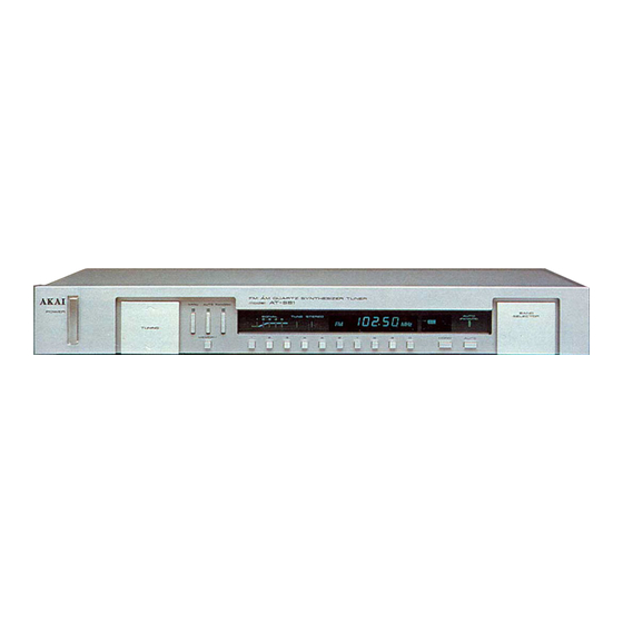 Akai AT-S61 Service Manual