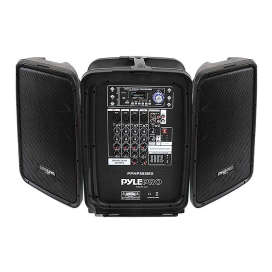 Pyle PPHP898MX User Manual