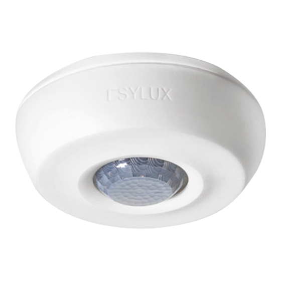 ESYLUX MD 360i/24 Basic Detailed Operating Instructions
