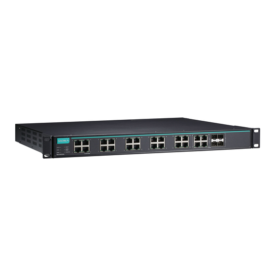 Moxa Technologies IKS-G6524A Series Quick Installation Manual