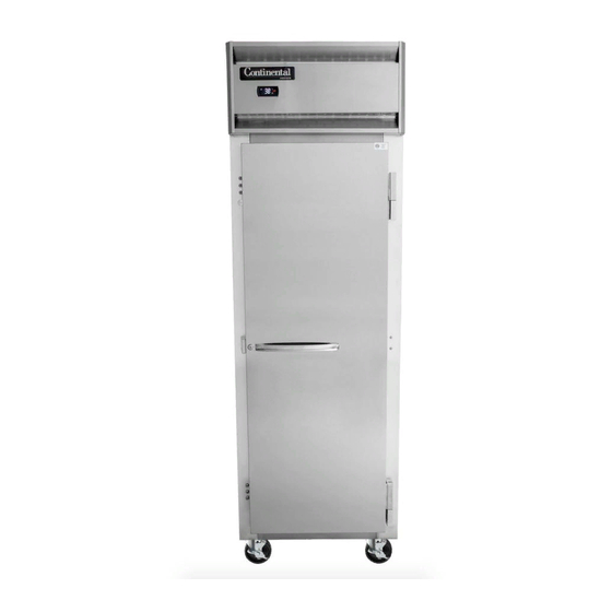 Continental Refrigerator 1FE-LT Specifications
