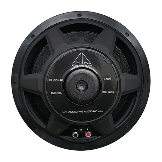 Addictive audio AA10V2 Manual
