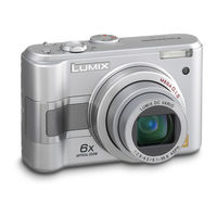 Panasonic DMC-LZ5K - Lumix Digital Camera Operating Instructions Manual