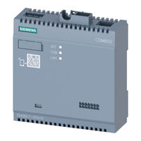 Siemens COM100 Operating Instructions Manual