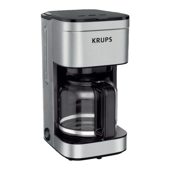 Krups KM203 Coffee Maker Manuals