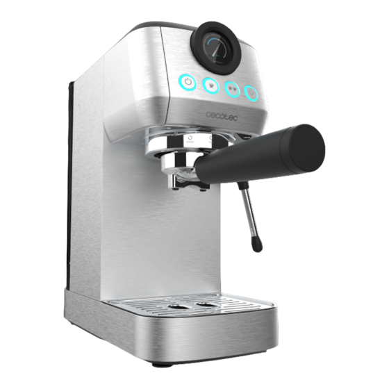 cecotec Power Espresso 20 Steel Pro Instruction Manual