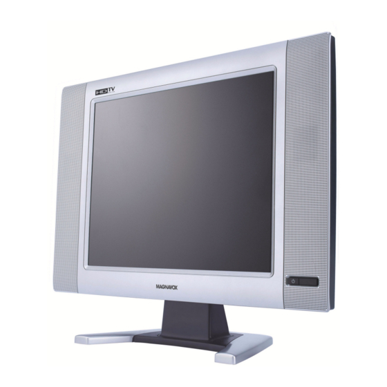 Magnavox 15MF500T - 15" Lcd Tv Manual Del Propietario