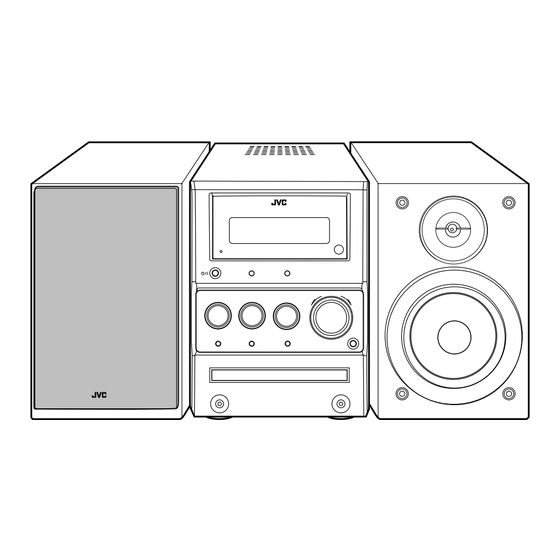 JVC CA-UXG30 Instructions Manual