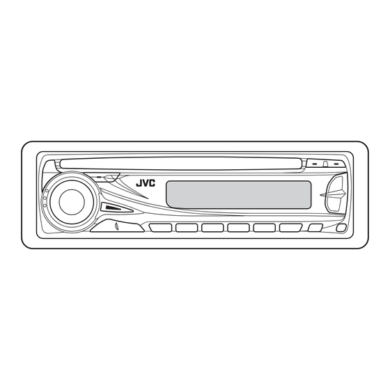 JVC KD-G338 Instructions Manual