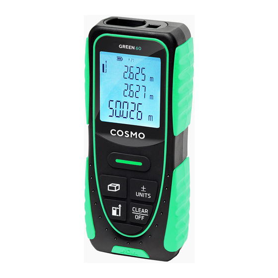 ADA INSTRUMENTS COSMO 60 GREEN Operating Manual