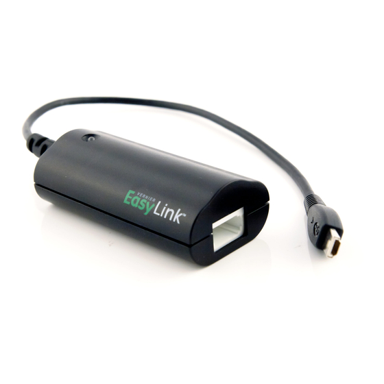 Vernier EasyLink EZ-LINK Quick Start Manual