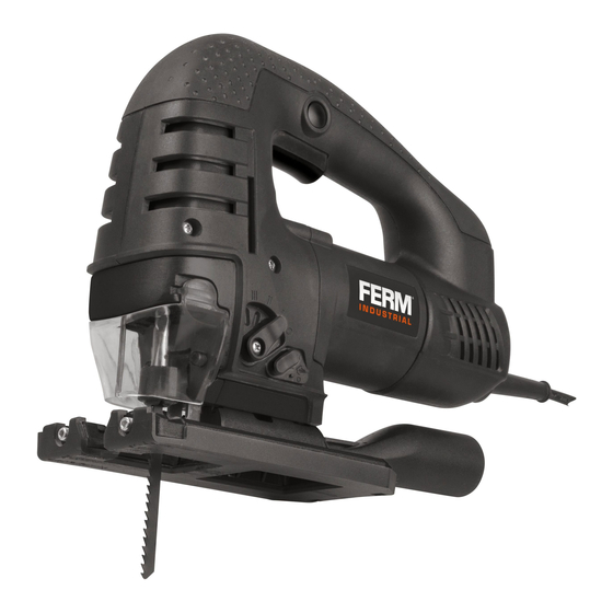 Ferm JSM1025P Jig Saw 750W Manuals