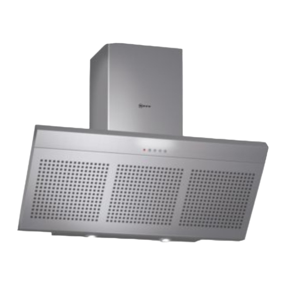 NEFF D99W44N0 Operating And Installation Instructions