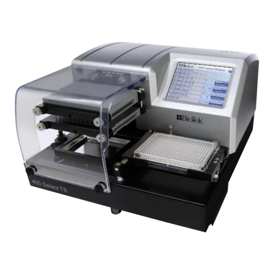 Biotek 405 TS Getting Started Manual