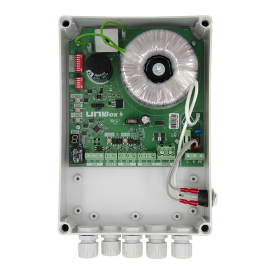 Unicum UNIBOX 120 Installation And User Manual
