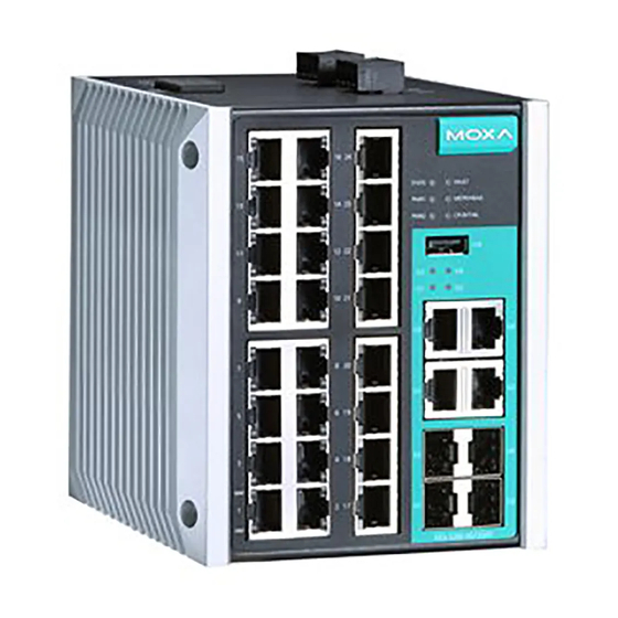 Moxa Technologies EtherDevice EDS-528E Series Quick Installation Manual