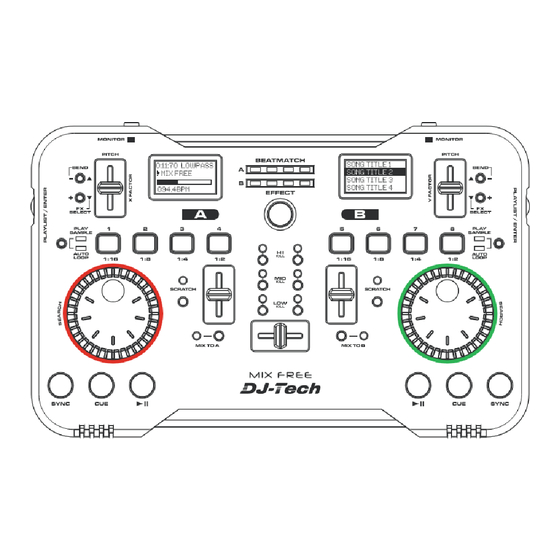 DJ-Tech Mix Free User Manual