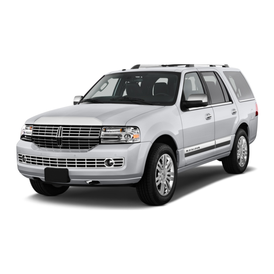 Lincoln Navigator 2014 Owner's Manual