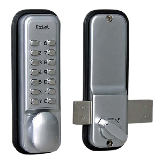 Extel WECA 109057 DL3259Z0TC00V Installation And User Manual