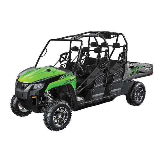 Arctic Cat HDX CREW 2017 Service Manual