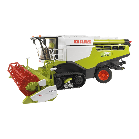 Claas LEXION 780 Information And Basic Field Settings