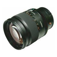 Sony SAL-135F28 - 135mm f/2.8 STF Telephoto Lens Service Manual