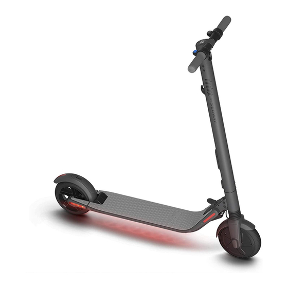 Segway Ninebot KickScooter Manual