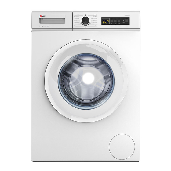 User Manuals: VOX electronics WM1070-YTD Machine