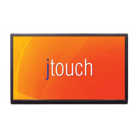 InFocus JTouch INF6500 Display Manuals