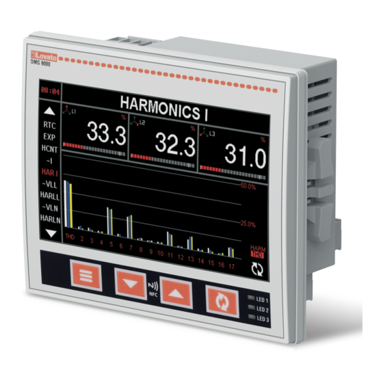 LOVATO ELECTRIC DMG7000 Installation Manual